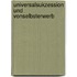 Universalsukzession und Vonselbsterwerb