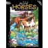 Wild Horses Stained Glass Coloring Book