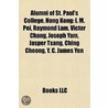 Alumni Of St. Paul's College, Hong Kong: door Source Wikipedia