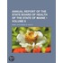 Annual Report Of The State Board Of Heal