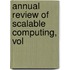 Annual Review of Scalable Computing, Vol