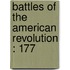 Battles Of The American Revolution : 177