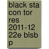 Black Sta Con Tor Res 2011-12 22e Blsb P door Francis Rose