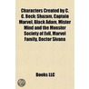 Characters Created By C. C. Beck: Shazam by Source Wikipedia