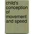 Child's Conception Of Movement And Speed