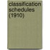 Classification Schedules (1910)