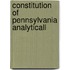 Constitution Of Pennsylvania Analyticall