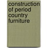 Construction Of Period Country Furniture door V.J. Taylor