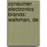 Consumer Electronics Brands: Walkman, De
