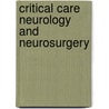 Critical Care Neurology and Neurosurgery door Suarez