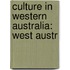 Culture In Western Australia: West Austr