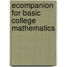 Ecompanion For Basic College Mathematics door Richard N. Aufmann