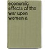 Economic Effects Of The War Upon Women A
