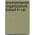 Environmental Organizations Based In Cal