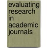 Evaluating Research in Academic Journals door Fred Pyrczak
