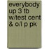 Everybody Up 3 Tb W/test Cent & O/l P Pk