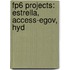 Fp6 Projects: Estrella, Access-Egov, Hyd