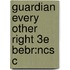 Guardian Every Other Right 3e Bebr:ncs C