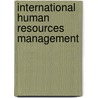 International Human Resources Management door James B. Shaw