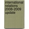 International Relations 2008-2009 Update by Joshua S. Goldstein