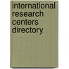 International Research Centers Directory door Not Available