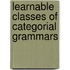 Learnable Classes Of Categorial Grammars