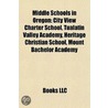 Middle Schools In Oregon: City View Char by Source Wikipedia