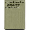 Myreadinesstest - Standalone Access Card door Bruce M. Pearson Education