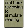Oral Book Reviewing to Stimulate Reading by Evelyn Oppenheimer