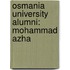Osmania University Alumni: Mohammad Azha