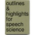 Outlines & Highlights For Speech Science