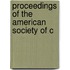 Proceedings Of The American Society Of C