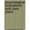Psychological Evaluations And Case Plans by John Kayser