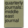 Quarterly Journals: Middle East Journal door Source Wikipedia