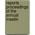 Reports Proceedings Of The Annual Meetin