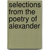 Selections From The Poetry Of Alexander by Alexander Pope