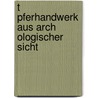 T Pferhandwerk Aus Arch Ologischer Sicht by Ilja Saev