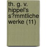 Th. G. V. Hippel's S?Mmtliche Werke (11) door Theodor Gottlieb Von Hippel