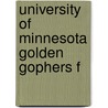 University Of Minnesota Golden Gophers F door Jenny Reese