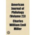American Journal Of Philology (Volume 23)