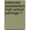 Balanced Assessment High School Package 1 door Dale Seymour