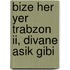Bize Her Yer Trabzon Ii, Divane Asik Gibi