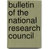 Bulletin Of The National Research Council