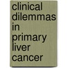 Clinical Dilemmas In Primary Liver Cancer by Roger Williams