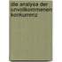 Die Analyse Der Unvollkommenen Konkurrenz