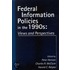 Federal Information Policies In The 1990s