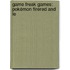 Game Freak Games: Pokémon Firered And Le
