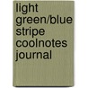 Light Green/Blue Stripe Coolnotes Journal door teNeues stationary