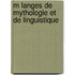 M Langes De Mythologie Et De Linguistique