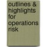 Outlines & Highlights For Operations Risk